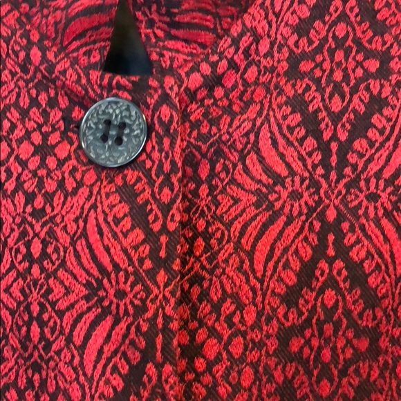 Coldwater Creek Blazer Sz 16 mandarin collar - Picture 4 of 4